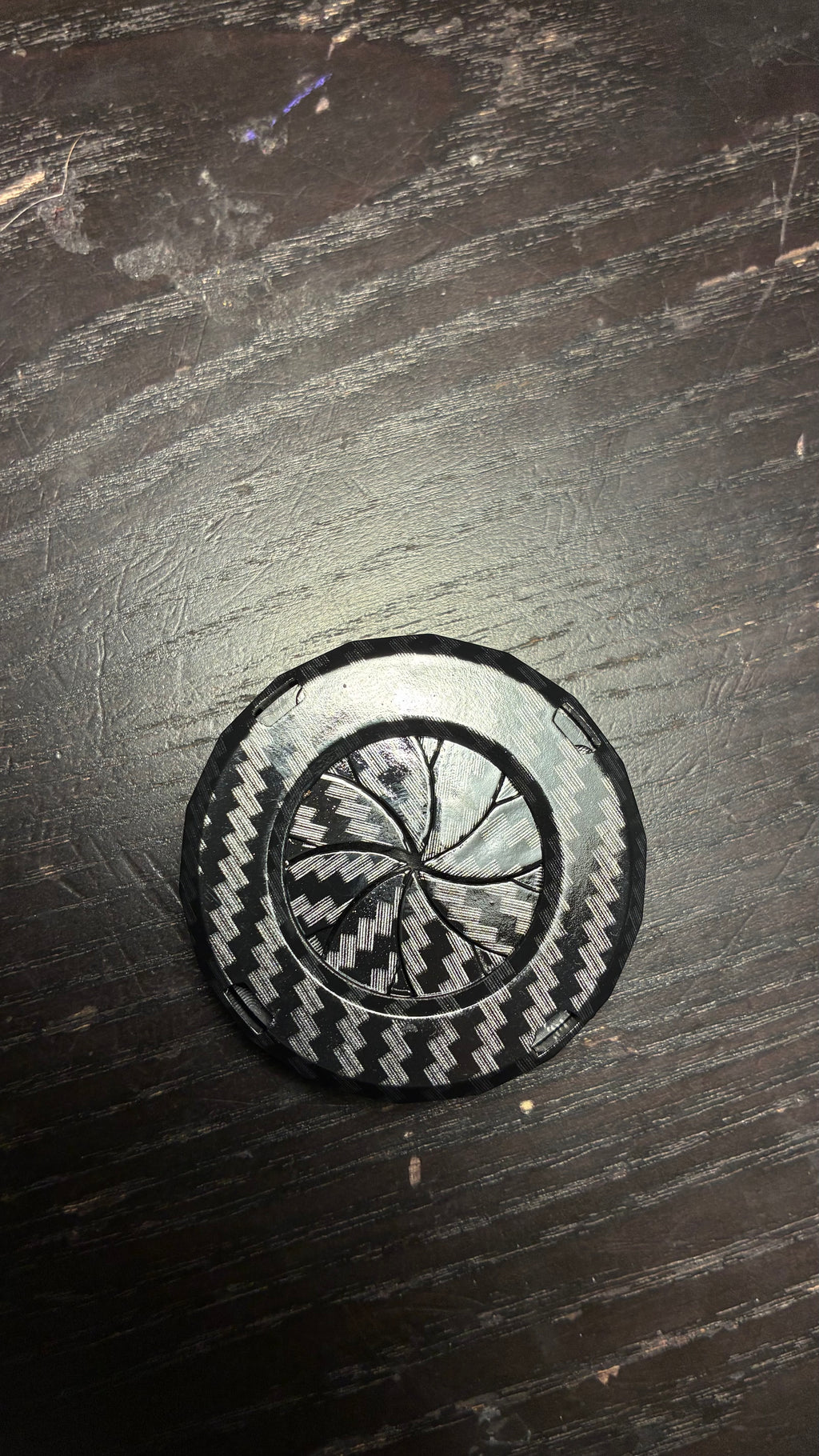 Carbon fiber ignition cover