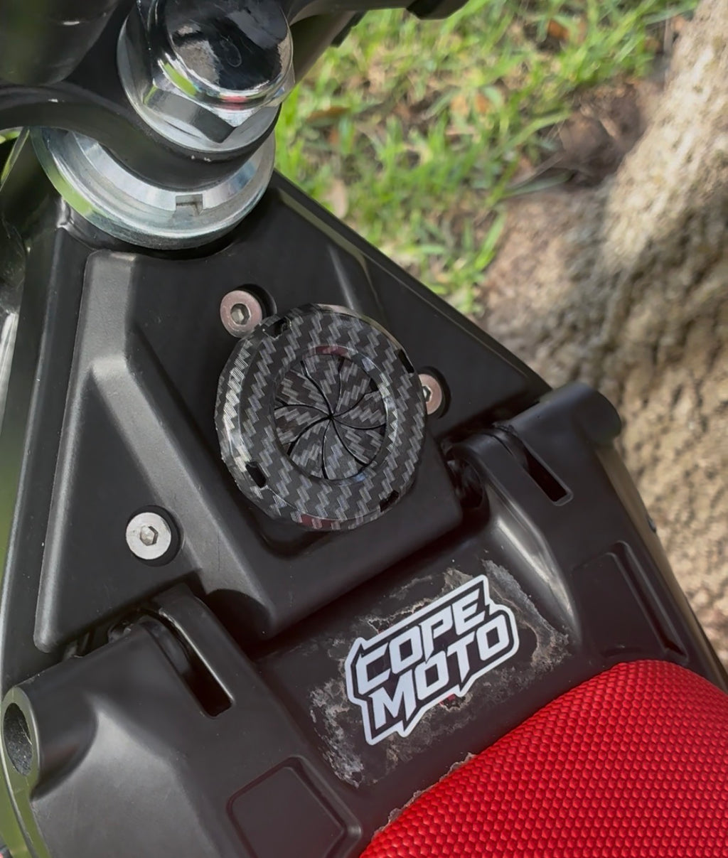 Carbon fiber ignition cover