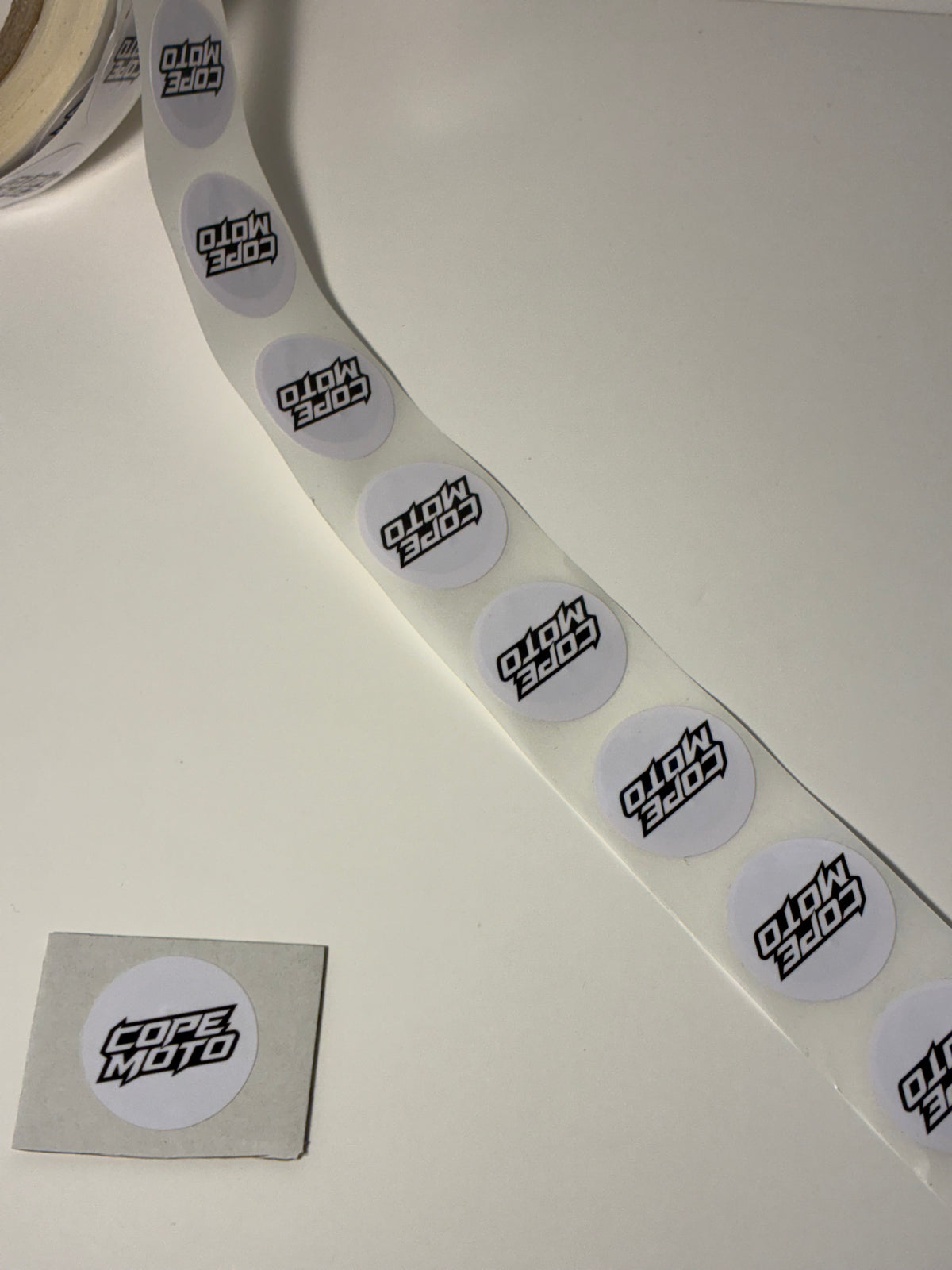 CopeMoto NFC stickers